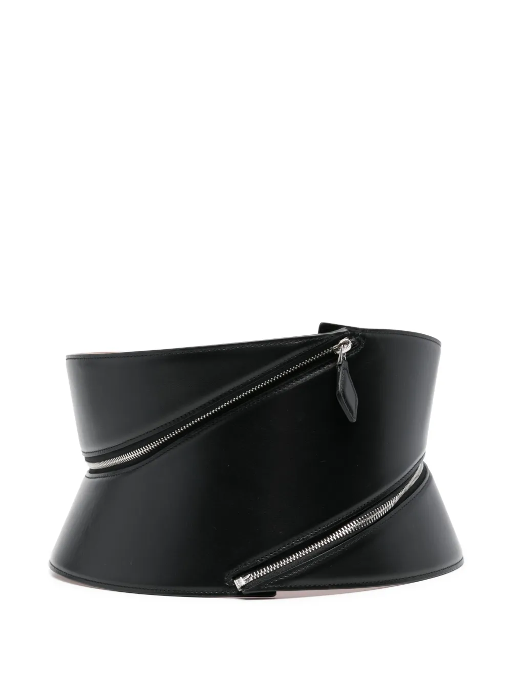 Корсет на молнии Alaïa, черный